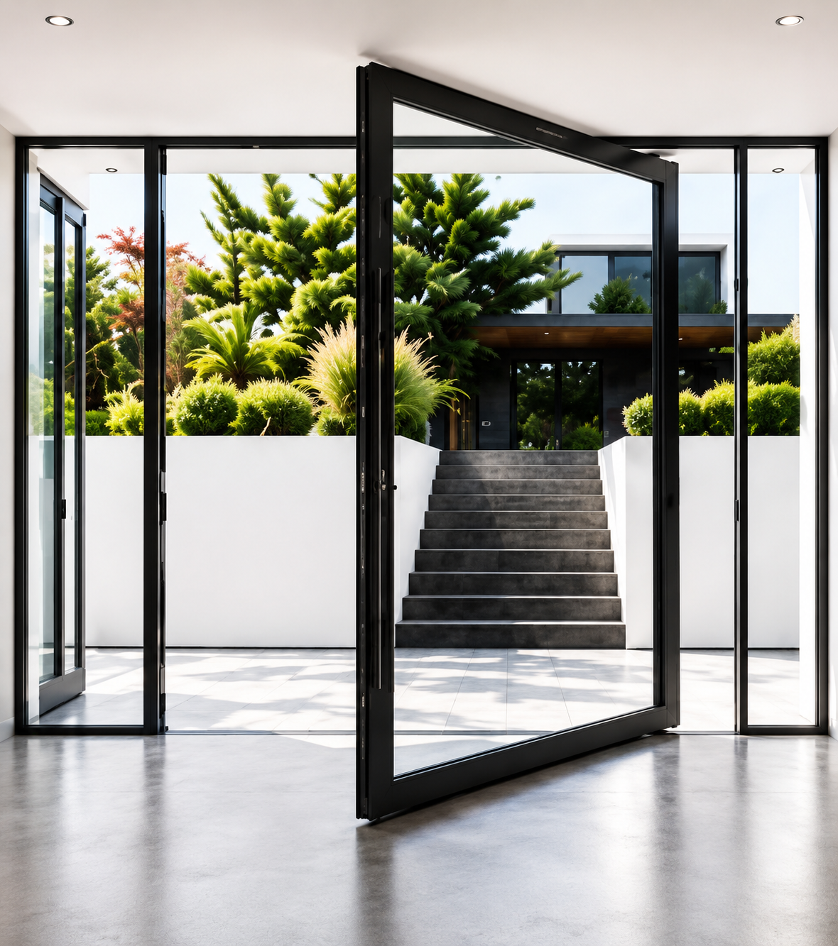 Architectural Doors — pivot door entry system