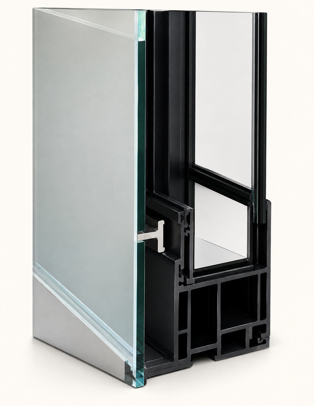 Brand tempered glass detail